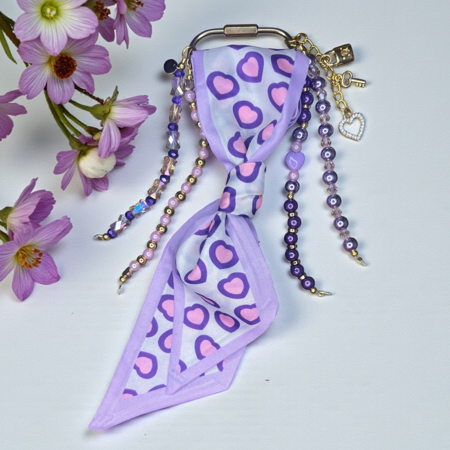 Key to My Heart Clip Charm