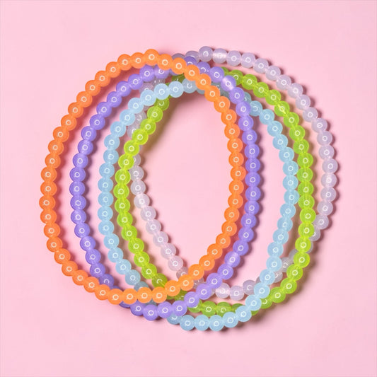 Jelly Bean Tumbler Bracelets