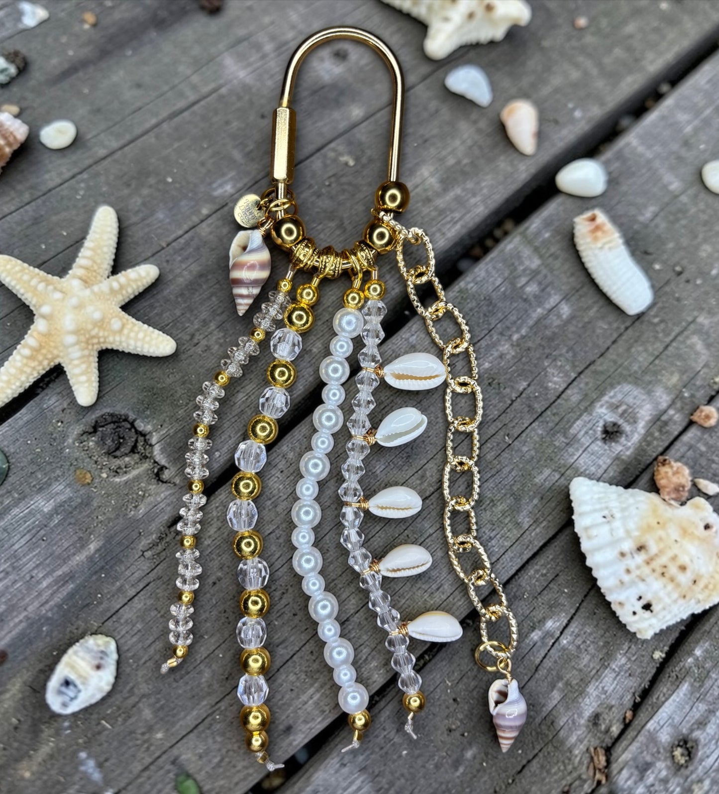 Golden Tide Clip Charm