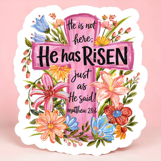 He Has Risen Magnet