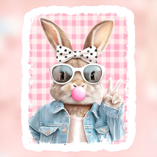 Bubblegum Bunny Magnet