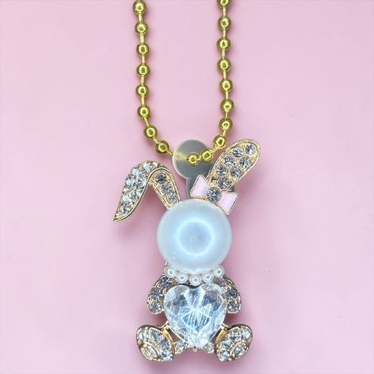 Bunny Diamond Charm