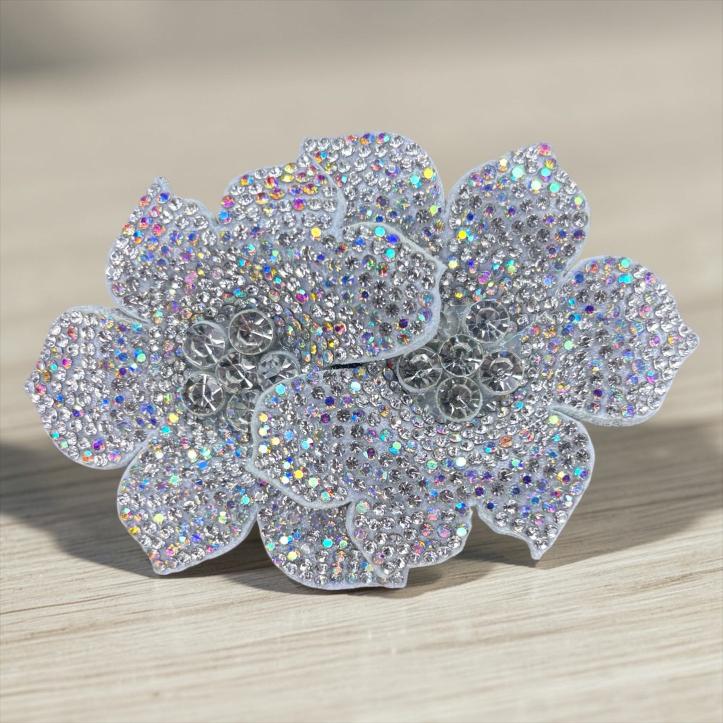 Rhinestone Bloom Bow