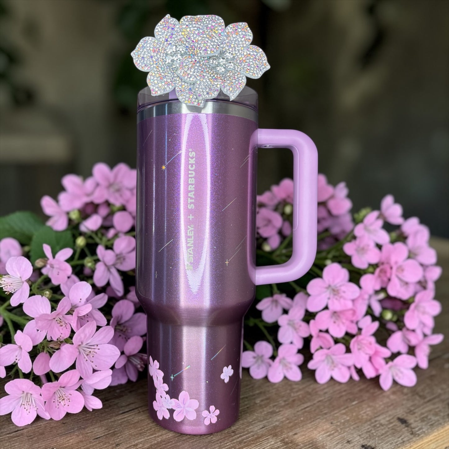 Rhinestone Bloom Bow