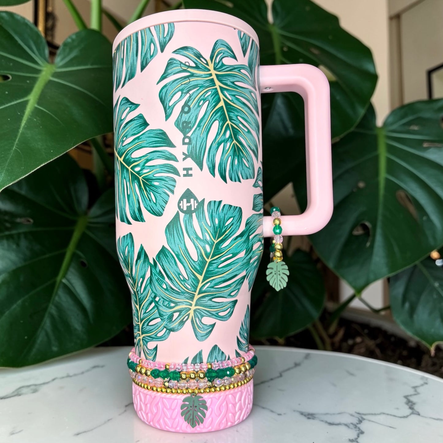 Monstera Magnetic Handle Charm