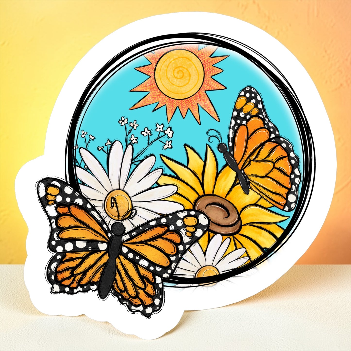 Monarch Butterfly Magnet