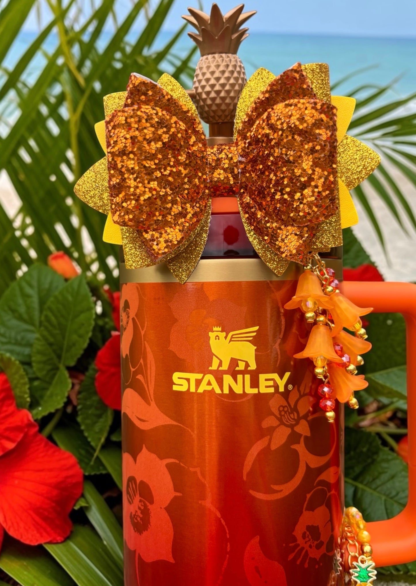 Tropicoqueta Karol G Flower Dangle Charm