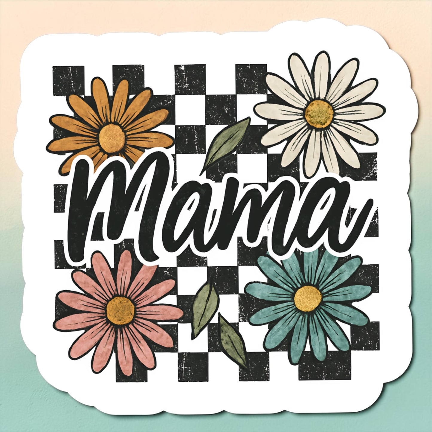 Mama Checkers Magnet