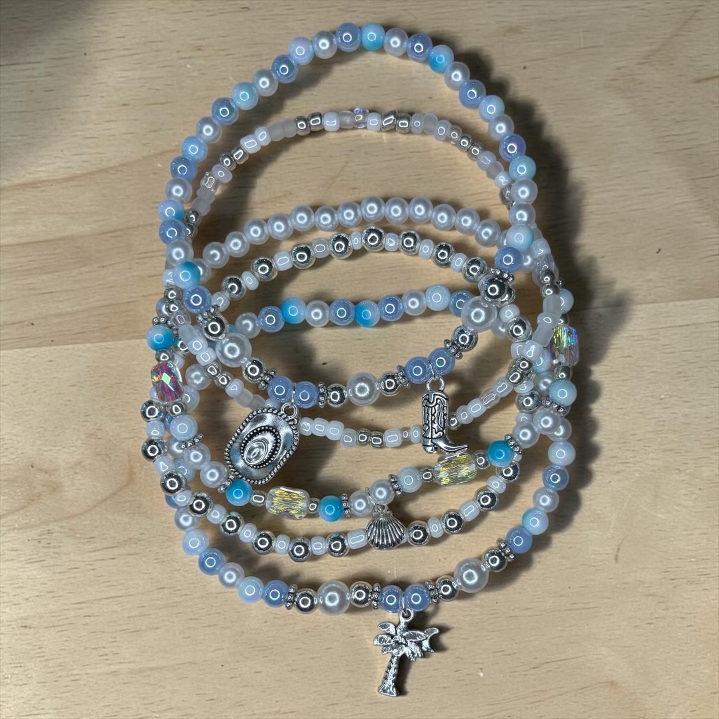 Coastal Cowgirl Bracelets Wrist or Tumbler