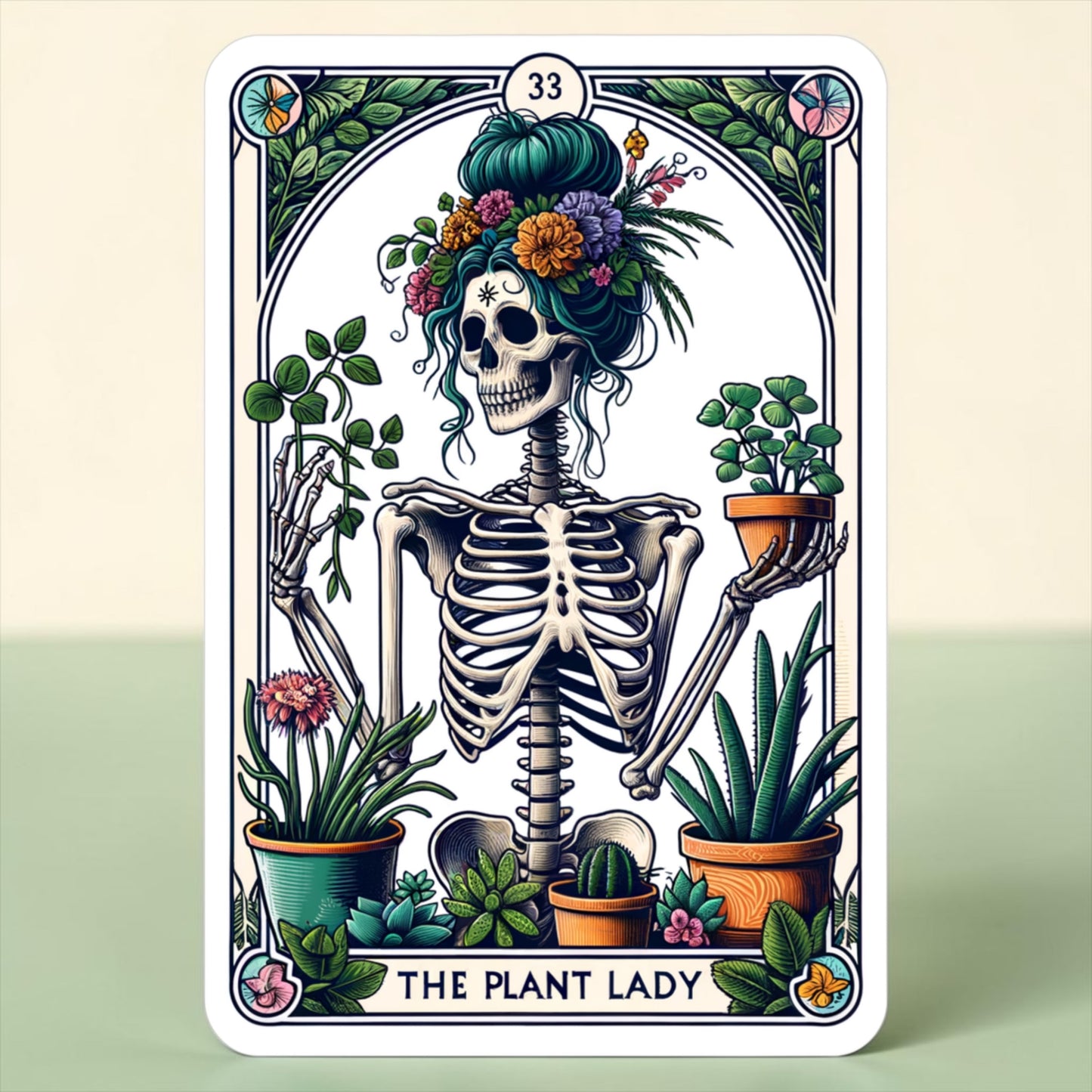 The Plant Lady Magnet