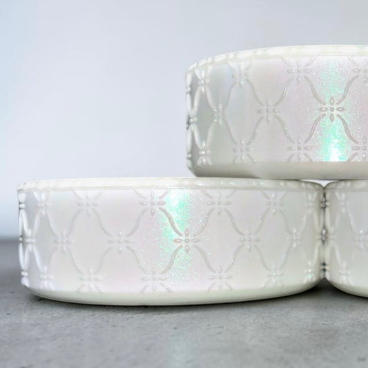 White Shimmer || The Luxe Boot || 3”