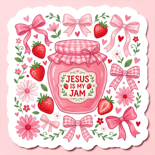 Jesus is My Jam Magnet