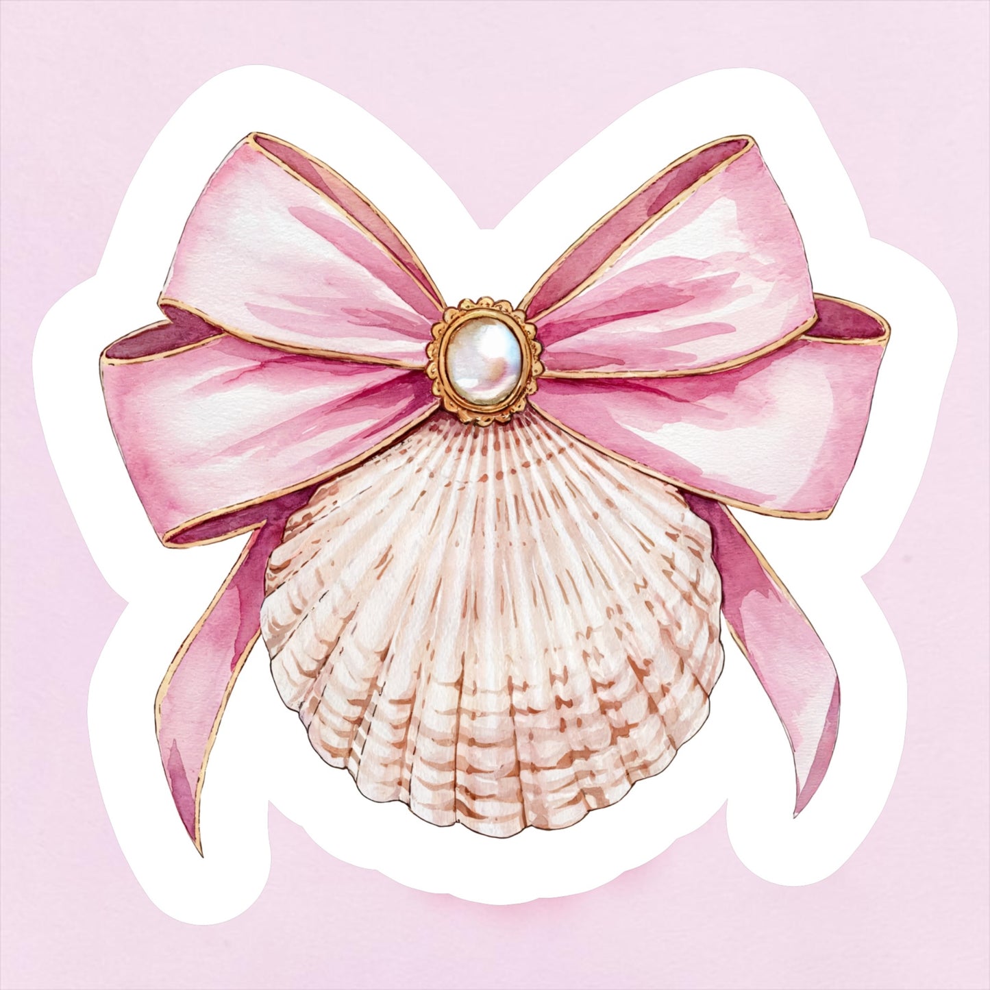 Shell Coquette Magnet