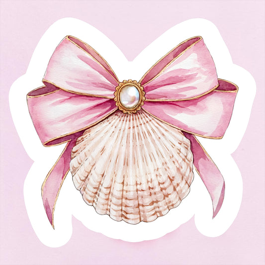 Shell Coquette Magnet