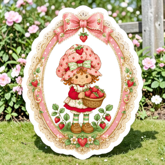 Strawberry Girl Magnet