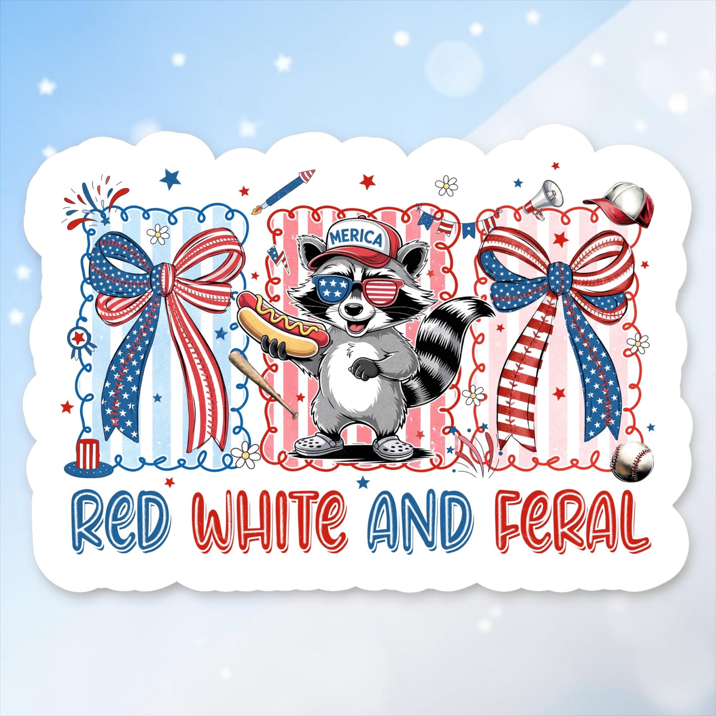 Red, White, & Feral Magnet