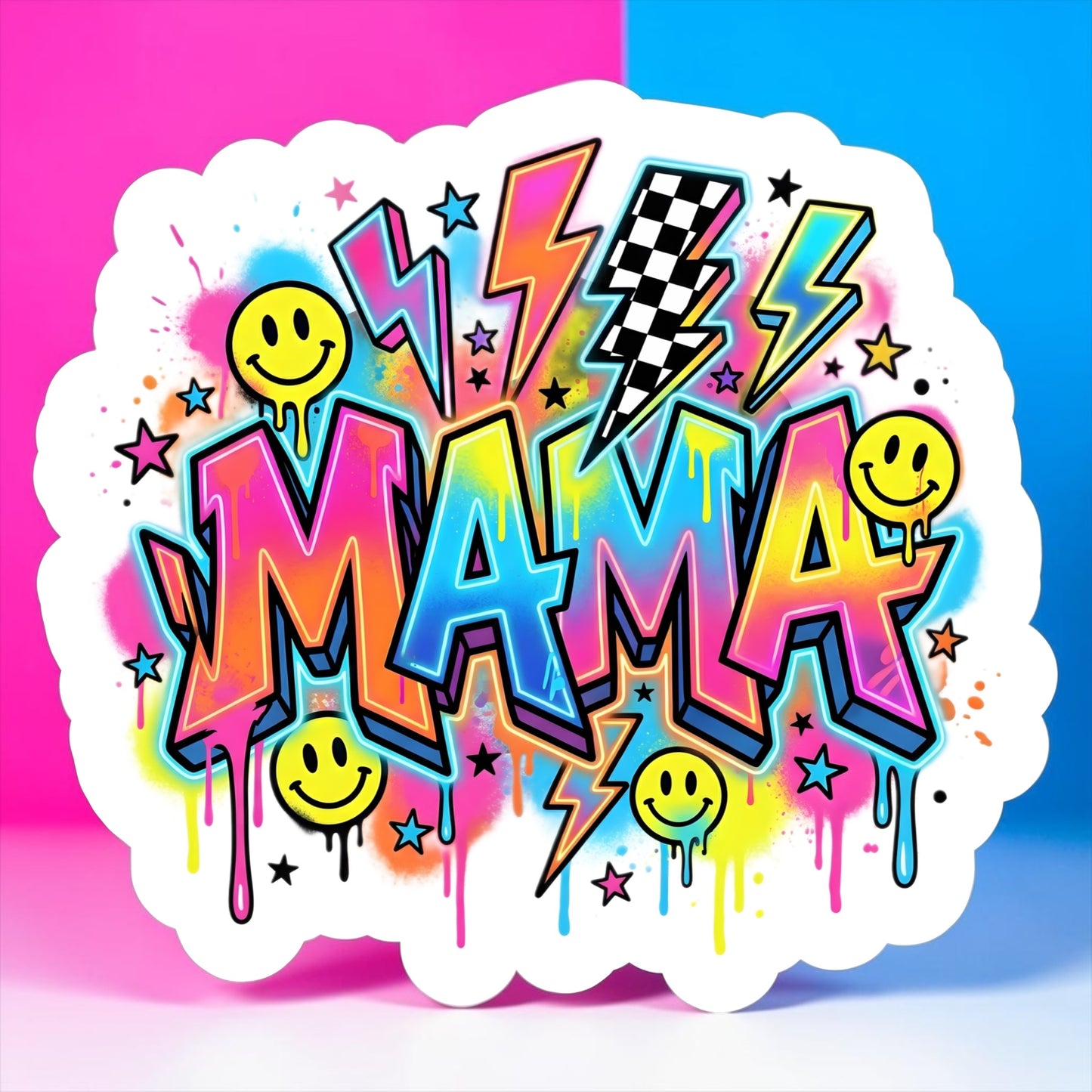 Mama Neon Magnet