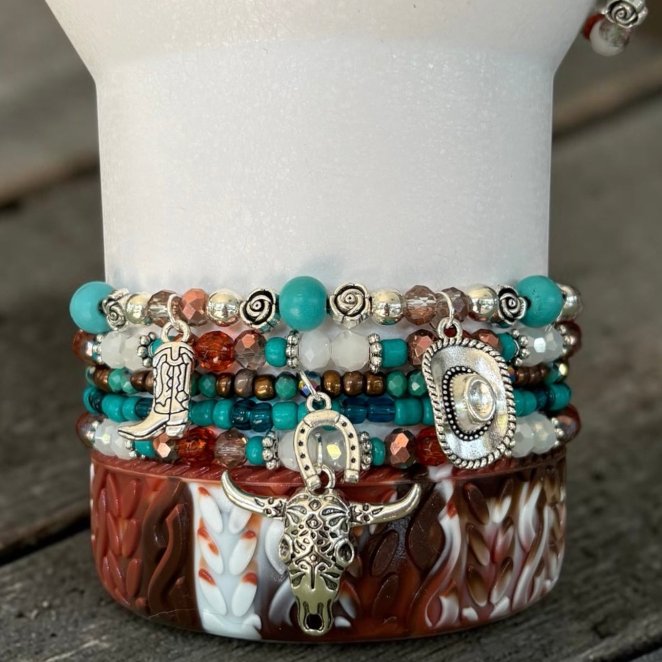 Frontier Bracelets Wrist or Tumbler