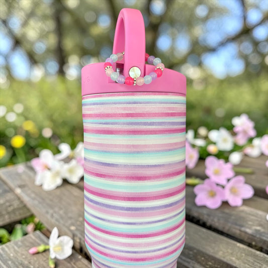 Pink Horizon Magnetic Handle Charm