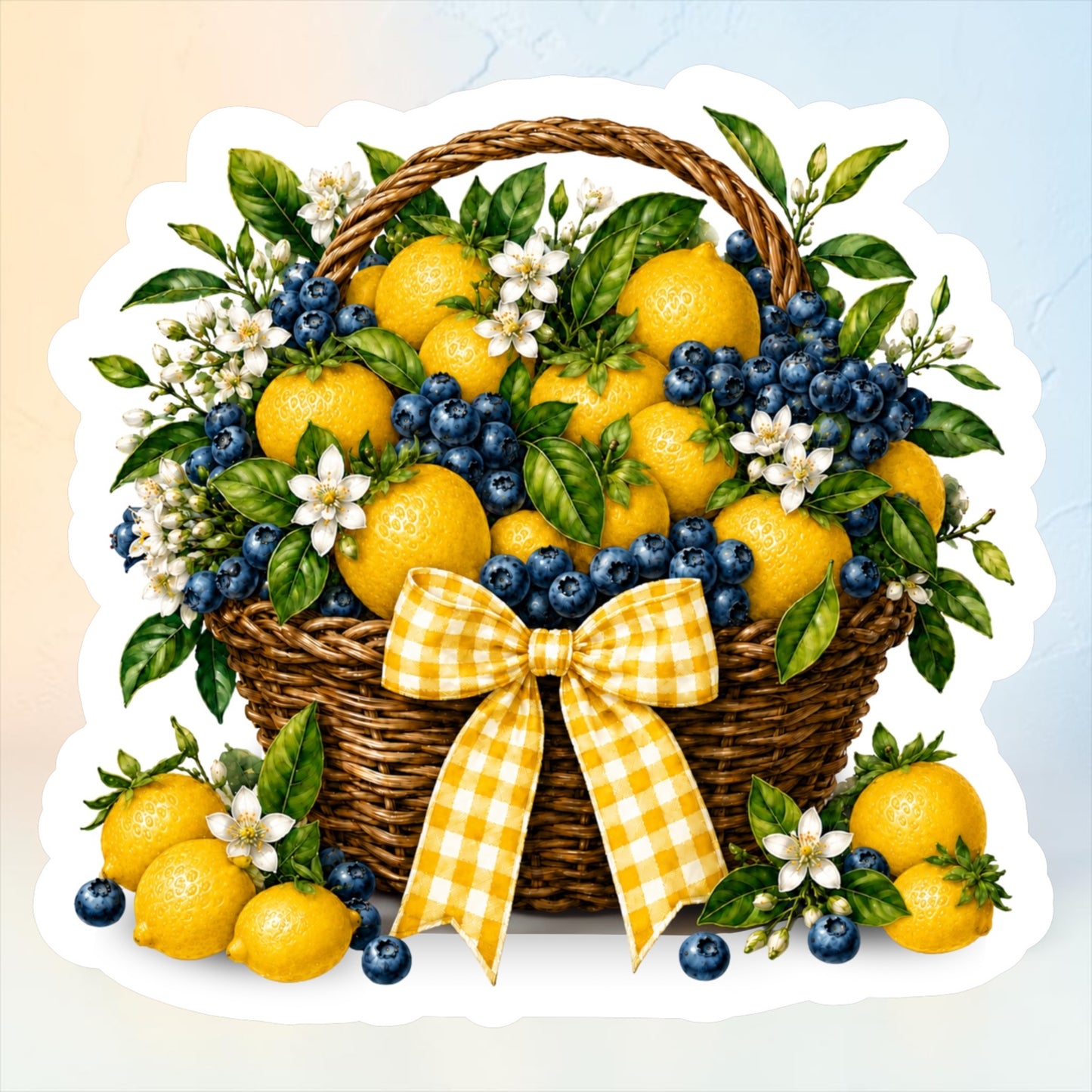 Lemon Berry Magnet