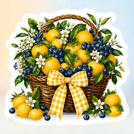 Lemon Berry Magnet