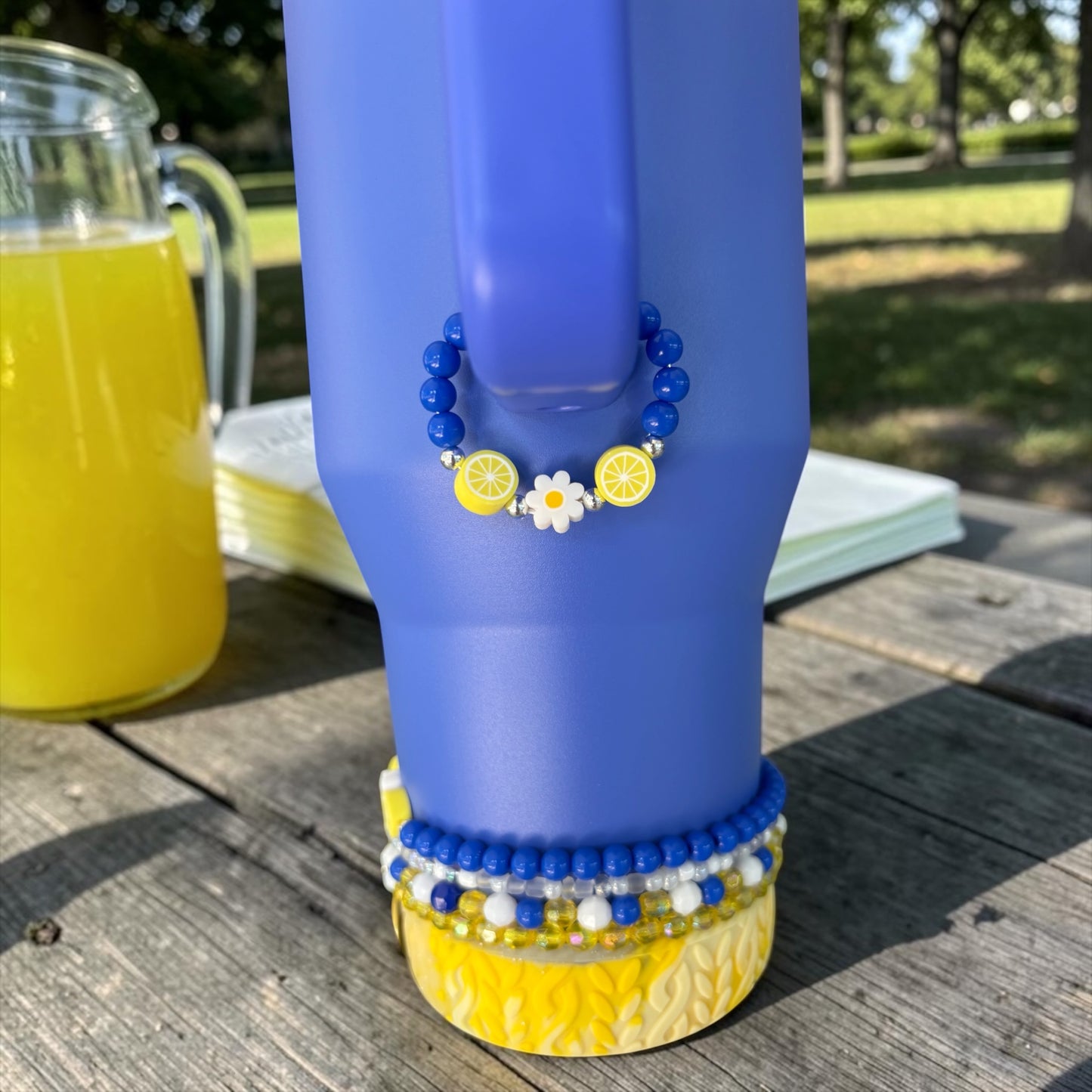 Lemon Berry Pop Magnetic Handle Charm