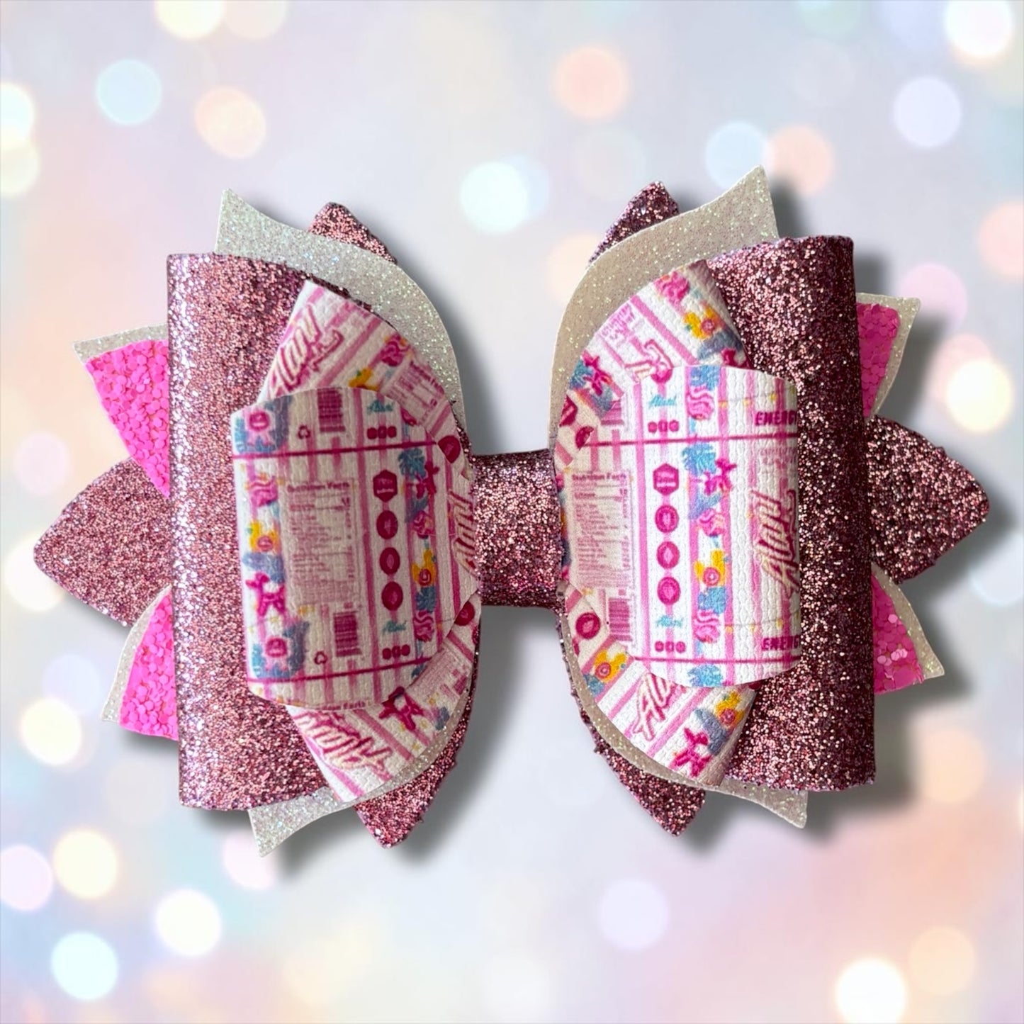 Pink Cotton Candy Bow