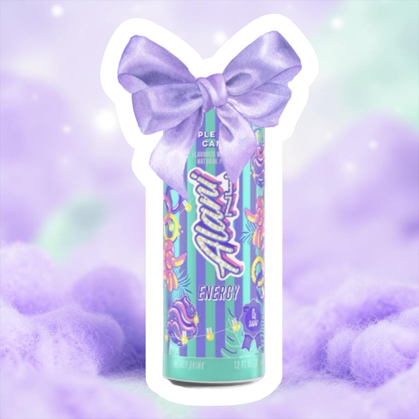 Purple Cotton Candy Magnet