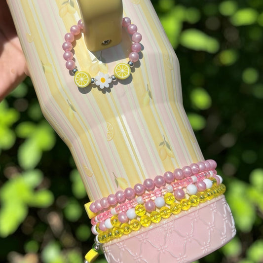 Pink Lemonade Magnetic Handle Charm