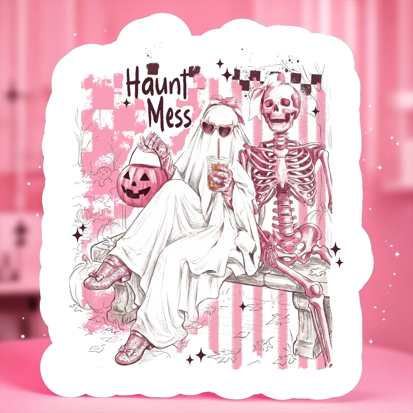 Haunt Mess Magnet