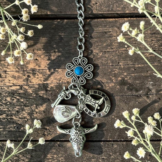 Saddle Up Charm (hang around handle or straw)