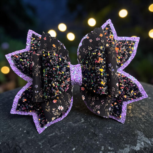 Topper de paille à nœud doré Lucky Clover