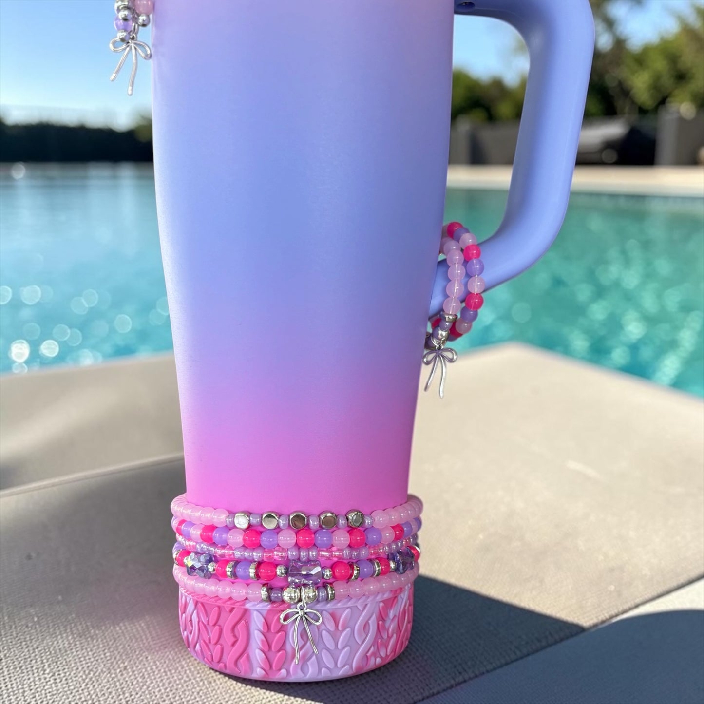 Periwinkle Haze Magnetic Handle Charm
