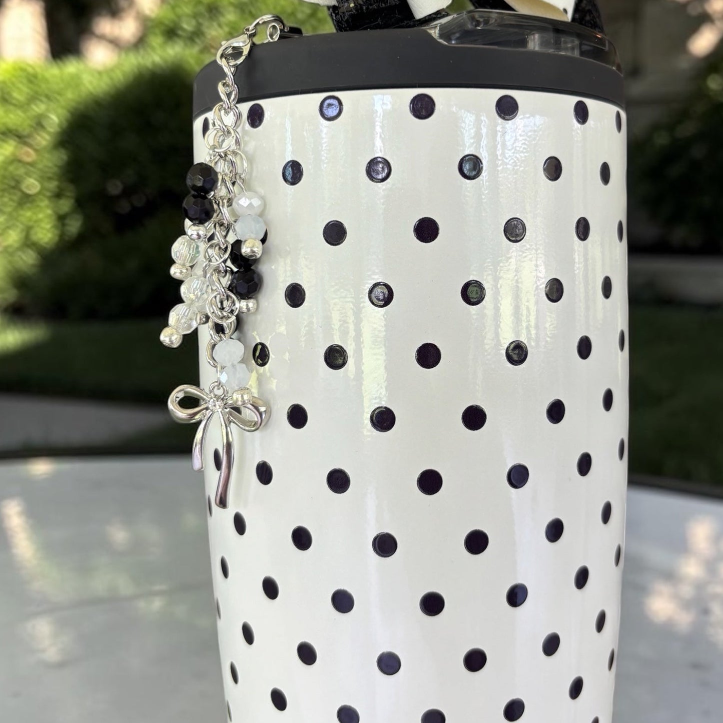 Polka Dot Dangle Charm
