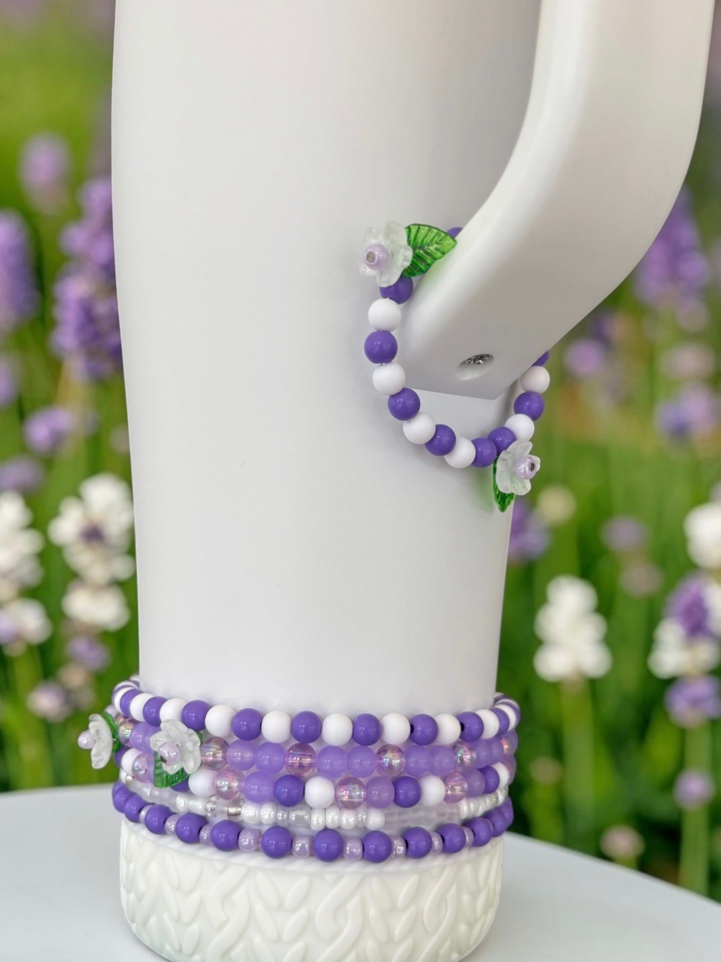 Purple Gingham Accessories
