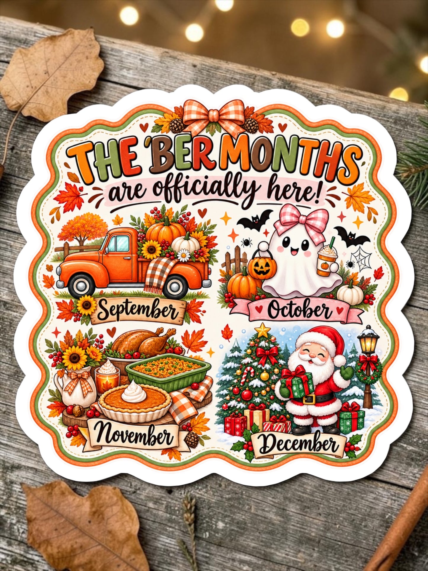 BER Months Magnet