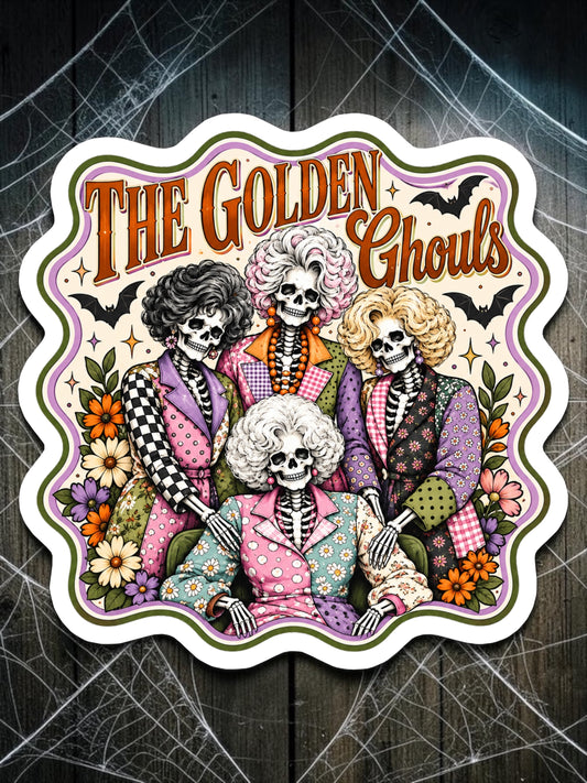 Golden Ghouls Magnet