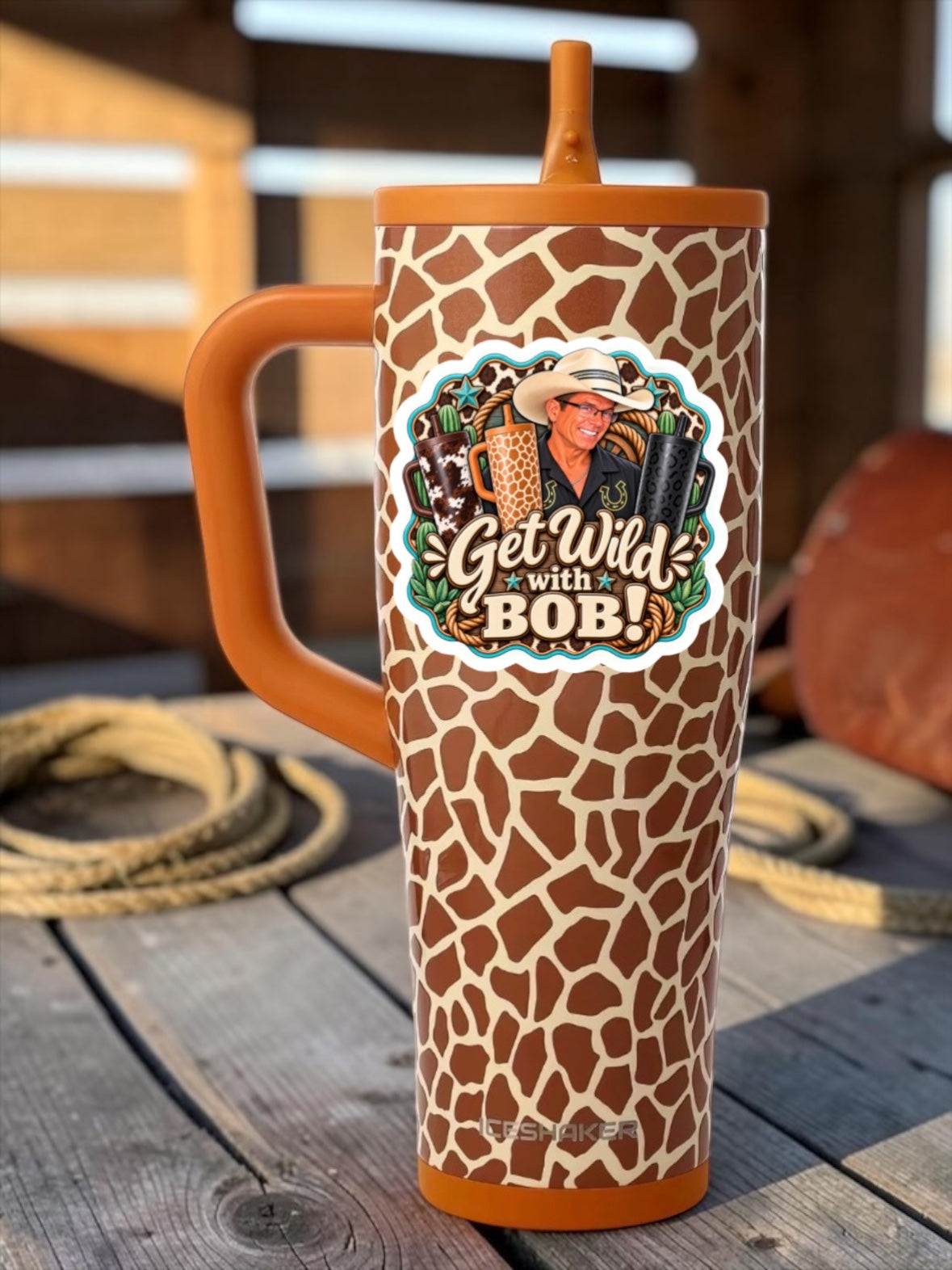 Wild Bob Magnet or Sticker