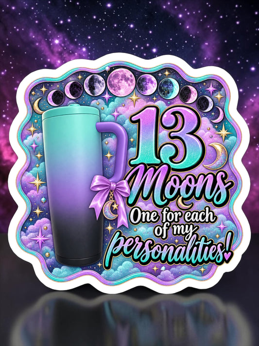 13 Moons Magnet
