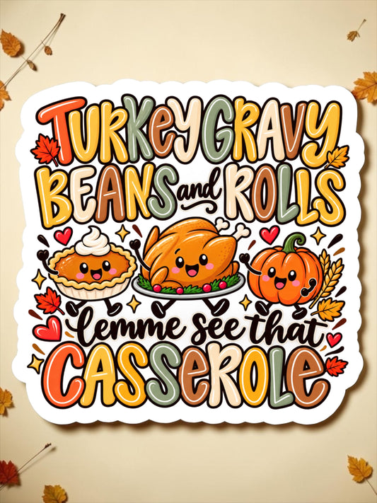 Casserole Magnet